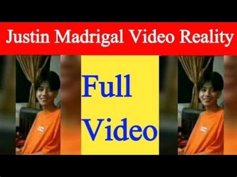 justin madrigal video|Justine Madrigal Video .